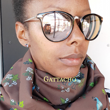 Skintone Quail and Berries Infinity Scarf (lightweight, full)